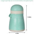 Miniatyrbillede 2 af 5: Manuel Citruspresser med 450ml beholder, dobbeltfunktion citronpresser, BPA-fri manuel frugtpresser til forskellige frugter, opvaskemaskine sikker
