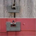 Miniatyrbillede 4 af 5: 12mm Tyk Shackle - Beskytter Garagedøre, Containere, Barrierer Og Lagerhaller