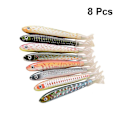 Miniatyrbillede 3 af 3: 8 stk. Signeringspenne Fisk Formet Kuglepenne Kuglepenne Skoleartikler