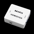 Pikkukuva 3 / 5: Mini HDMI - VGA -äänen HD-TV-PC-kannettava-sovitin
