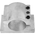 Miniatyrbilde 5 av 5: Støpt Aluminiumsbrakett Feste For Graveringsmaskin Motor Motorholder (sølv) (1 stk)