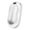 Pikkukuva 1 / 5: Latautuva kädenlämmitin, 10000mah Nopea lataus Kädenlämmittimet Leirintä Kädenlämmitin Talvi Kaksisuuntaisella lämmöllä Talviurheilulle, Hiihto, Kävely, Lahja
