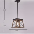 Miniatyrbillede 5 af 5: 25cm Enkelt Design Hængende Lampe Metal Vintage 220-240v