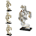 Miniatyrbillede 4 af 5: Figur Statue Harpiks Håndværk Ornament Stue Soveværelse Butik Cafe Dekoration Glod