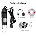 Miniatyrbillede 4 af 5: 1600x USB Digital Mikroskop Kamera Endoskop 8LED