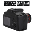 Miniatyrbilde 1 av 5: Digitalt kamera videoopptaker 2,4 tommer 16MP 1080p