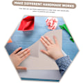 Pikkukuva 3 / 8: Hieno käsityö DIY pahvi pojille ja tytöille 10 kpl pakkaus A4 koko 3mm paksu taiteeseen