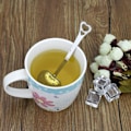 Miniatyrbild 4 av 5: Teekula Infuser, 304 Rostfritt Stål Nät Sked För Lösa Örter