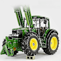 Miniatyrbild 5 av 5: Frontlastare Traktor Siku 3652 Leksaksbil För Barn 1/32 Jordbruksmodell Lastbil Diecast Teknik Miniatyrgåva Pojkar