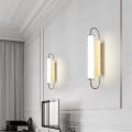 Miniatyrbilde 4 av 5: LED Vegglampe Messing Moderne Stripe Smijern Glass Soverom