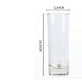 Miniatyrbilde 2 av 5: 1 stk 310ml Høy Barglass med Tykk Bunn