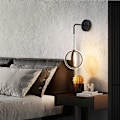 Miniatyrbilde 2 av 5: LED Vegglamper Dimmbare Nordisk Stil Flush Mount Stue