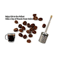 Miniatyrbilde 4 av 5: Bærbar Fransk Kaffe- og Te-Press Maker Kaffe-Filter Gjenbrukbar Full Kropps Kaffe-Press Ma