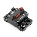 Miniatyrbillede 1 af 4: Amp Sikringsafbryder Smelte Sikring Nulstilling 12-48v Automatisk Vandafvisende 1stk-sort