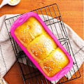 Miniatyrbilde 2 av 4: Silikon Brødformer Baking Ikke-Klebbende Brødform Brødform