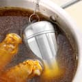 Miniatyrbilde 7 av 8: Mesh tefilter krydderball 316 rustfritt stål matvarekvalitet rustfritt stål krok kjededesign