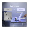 Miniatyrbilde 2 av 5: UV-lys for harpiks, 54W UV-harpikslyslampe for herding, trådløs sammenleggbar, 3-i-1 bruk, Res-yuhao