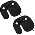 Miniatyrbild 1 av 5: Läder Skytte Finger Tab Dubbel Tjocklek Skyddande Skyddsplatta Fingrar Skydd Skytte Träningsutrustning
