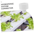 Miniatyrbillede 5 af 8: Vandrørsamlingsstykker PVC-adaptere til hydroponiske systemer, robuste og stilfulde
