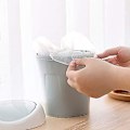 Miniatyrbillede 4 af 5: Skrivebords Skraldespand, Plastik Støvsuger, Affaldsspand, Papirkurv, Affaldsspand Til Køkken, Hjem, Kontor, Badeværelse, Skrivebord, Opbevaring, Tilbehør