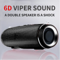 Miniatyrbillede 4 af 5: Bærbar Bluetooth Højttaler Trådløs Vandafvisende Dyb Bas Subwoofer Perfekt Til Fester, Rejser, Udendørs, Hjem, Brusebad
