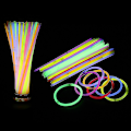 Miniatyrbillede 3 af 5: 10-300 stk. Glødesticks Armbånd Halskæder Neon Farver Fest Favoritter Rave Diskotek 100PCS