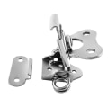 Miniatyrbillede 3 af 5: 4-pak 304 Rustfrit Stål Twistlås Med Holder Og Fjeder Butterfly Zip Til Kasser