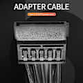 Miniatyrbillede 3 af 5: 5-polet til 3 SATA Harddisk HDD Strømkabel Kun til V550 V650 V750 V850 V1000 V1000 Modulær Strømforsyning S-haoyi-yuhao