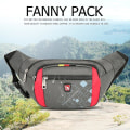 Pikkukuva 1 / 4: Oiwas Ocy5328 Vedenkestävä Vyötärölaukku Fanny Pack Nylon Rahavyö