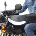 Motorcykelstyre Muffar Vinter Vattentäta Handskar PU Tjocknade Vindtäta Styre