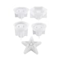 Miniatyrbilde 2 av 5: 5 stk Silikonform Lysestake, Støpeform Lysestake, Lysestake Silikonform, diy Silic-yuhao