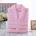 Miniatyrbilde 3 av 5: Oversized badekåpe for menn, langærmet silke nattkjole kimono