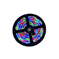 Miniatyrbillede 2 af 4: Vandafvisende 2835 SMD LED Strip Lys RGB Feelygter Fest Jul