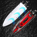Miniatyrbillede 4 af 5: RC Båd Højhastigheds Fjernstyret Racer Skib Model