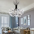 Miniatyrbild 2 av 5: 45cm Hängande Lykta Design Chandelier Metall Sputnik Nyhet