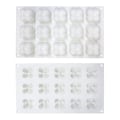 Miniatyrbilde 5 av 5: 3D Terning Bakeform for Moussekake i Silikon