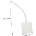 Miniatyrbild 2 av 8: Usb Kortläsare Kortadapter Minneskortläsare Adapter Usb till Extern Minneskortläsare