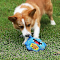 Miniatyrbilde 3 av 4: Interaktive Hundefiler Bouncing Giggle Ristende Ball Hundefilter Elektronisk Vibrerende Automatisk Bevegende Lydleker Green