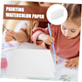 Miniatyrbillede 6 af 8: 160g Tykt Akvarelpapir Bulk 100 Ark Topvalg for Professionelle Kunstnere og Studerende
