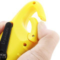 Miniatyrbilde 5 av 5: Nødblinklys, LED-lommelykt, Solcellegenerator, Oppladbar lommelykt, Camping Utendørs Lommelykt yellow