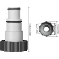 Miniatyrbilde 2 av 5: Pieces Pool Slange Adapter, Pool Tilbehør, Intex Svømmebasseng Adapter
