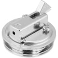 Miniatyrbillede 1 af 5: Bådslusegreb, universelle zinklegering 1.8\" Marine Slusegreb Bådslusegreb Rundt Trækgreb