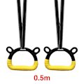 Miniatyrbillede 2 af 5: Gymnastikringe, Skridsikker Justerbar Rem Til Børn, Ergonomiske Gymnastikringe, Nem At Installere