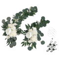 Pikkukuva 1 / 5: Keinotekoiset hääkaaren kukkakoristeet Jasmine Flower Swag