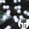 Miniatyrbild 1 av 5: Eldfluga Maskros Fairy String Lights Solcellsladdning Plug-in Utomhus
