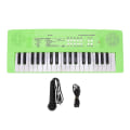 Miniatyrbillede 1 af 5: Elektronisk Klaver Keyboard Børn 37 Taster Keyboard Klaver Uddannelsesmæssigt Legetøj Med Mikrofon Gul Green