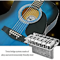 Miniatyrbilde 5 av 5: Elektrisk Gitarbro Tremolo System Metall Fast Sal