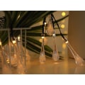 Miniatyrbillede 3 af 4: LED Solcelled Vanddråbe Lysstreng Vandafvisende Julepynt