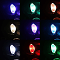 Pikkukuva 5 / 5: RGB-suihkulähdelamppu vedenalainen LED vedenkestävä juhliin 10W