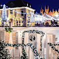 Miniatyrbillede 5 af 5: LED Solcelled Julelys Udendørs Vandafvisende 50m